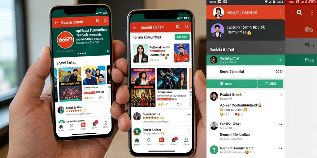 Tampilan antarmuka pengguna 666FF yang interaktif dan menarik.