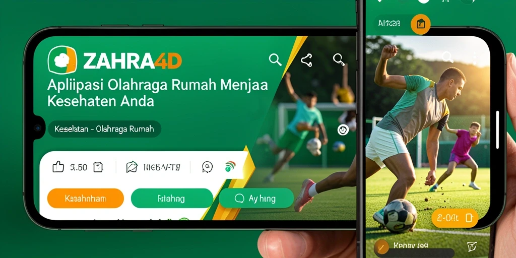Tampilan antarmuka ZAHRA4D yang sederhana dan informatif.